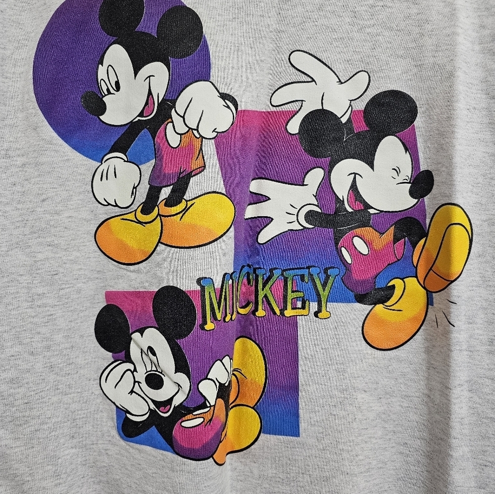 Vintage Disney Mickey Mouse Print Sweatshirt - Picture 5 of 5